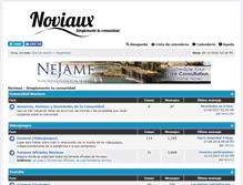 Tablet Screenshot of noviaux.com